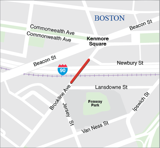 Boston: Bridge Preservation, B-16-053 (4T3), Brookline Avenue over Interstate 90 and Railroad Boston: Bridge Preservation, B-16-053 (4T3), Brookline Avenue over Interstate 90 and Railroad